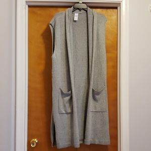 Long sweater vest